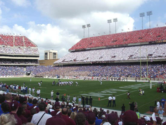 College Station, TX: Red, White, And Blue Out Aggie Football (after 9/11)