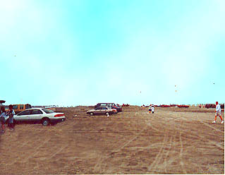 Ocean Shores, WA : The beach at Ocean Shores, looking north