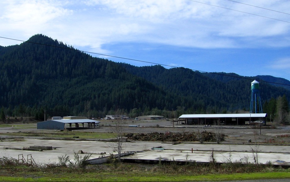 Oakridge, OR : Old mill site