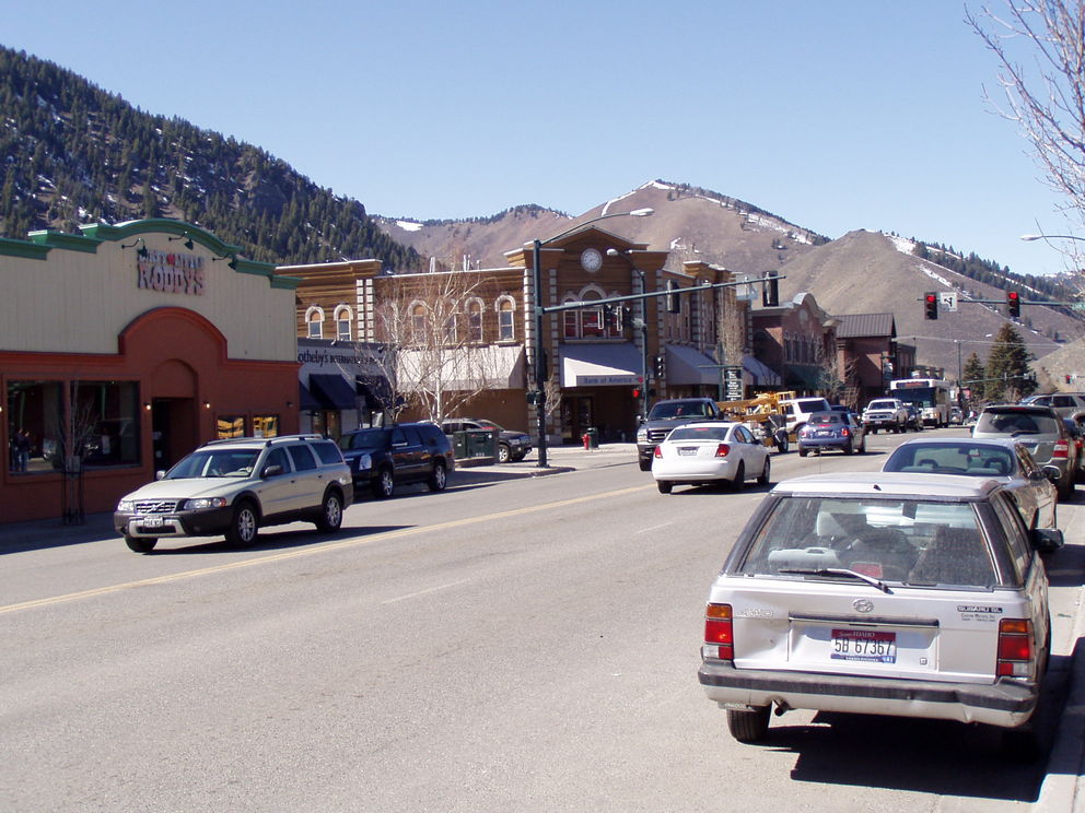 Ketchum, ID Downtown Ketchum Idaho photo, picture, image (Idaho) at