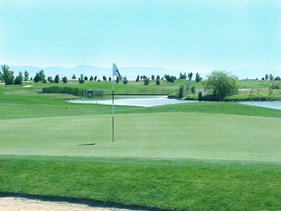 Nampa, ID: Ridgecrest Golf Course Hole 5 in Nampa Idaho