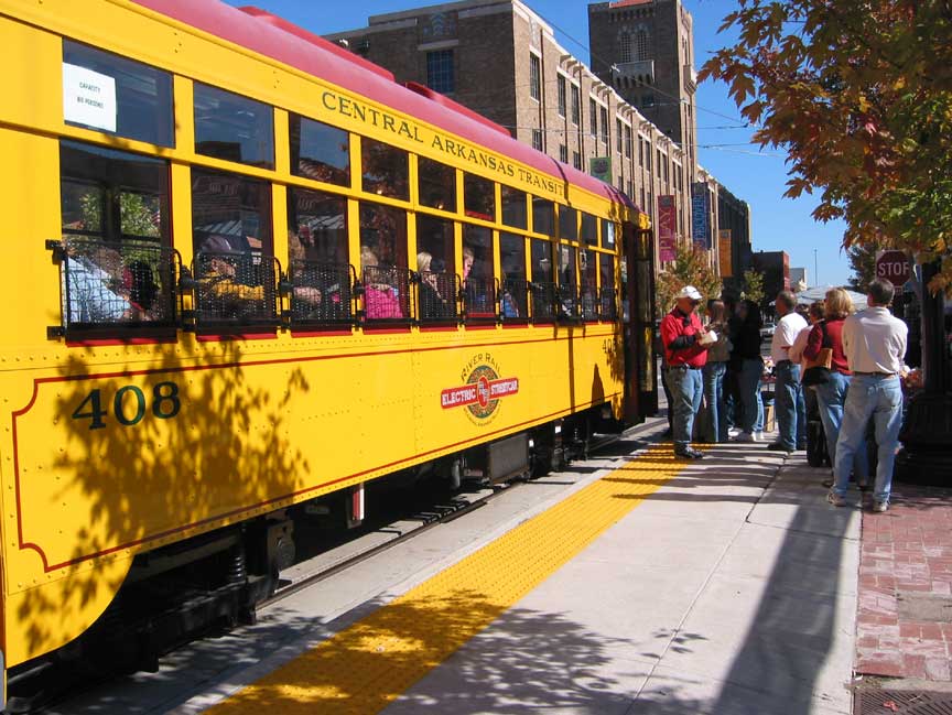 Little Rock, AR : Image of Dowtown Little Rock AR