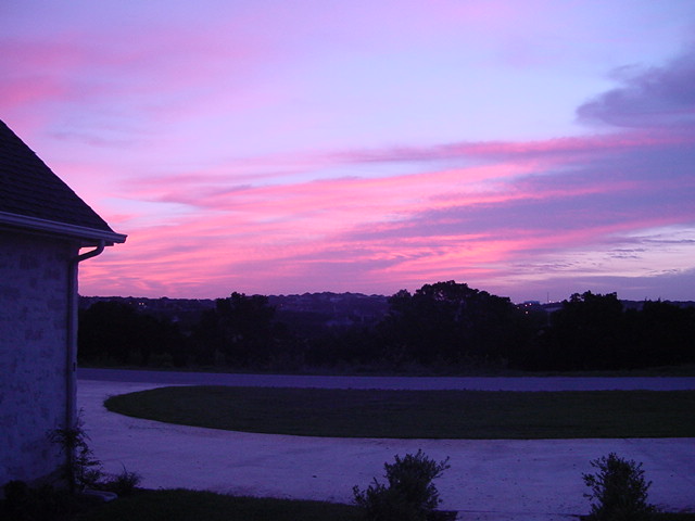 San Antonio, TX : The Sky in San Antonio-late winter