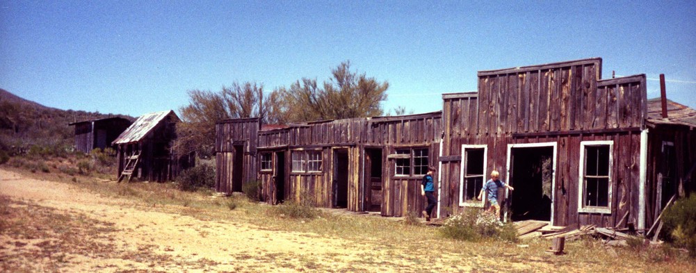 Phoenix, AZ : Little ghost town North of Phoenix photo, picture, image