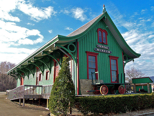 Vestal, NY: This museum use to be a train station and now it is on the vestal parway