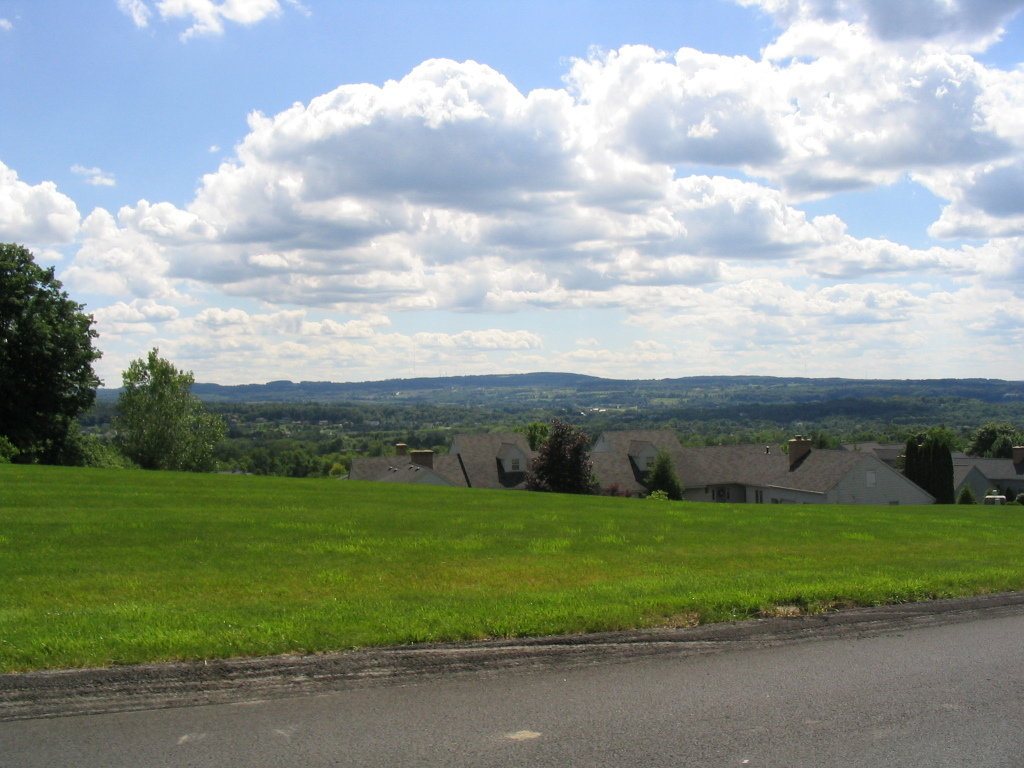 Manlius, NY Suburban Syracuse hills in Manlius photo, picture, image