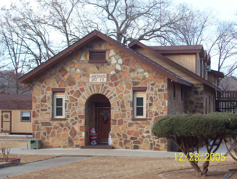 Eldon, OK : Lane School House - Eldon OK