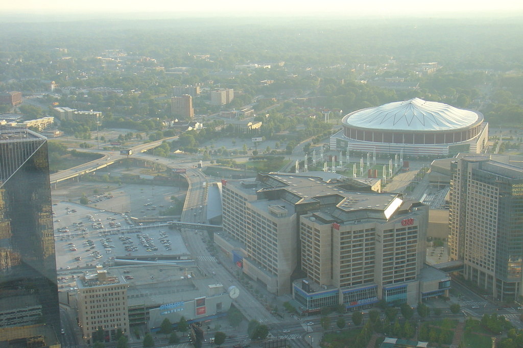 Atlanta, GA: Georgia Dome, Philips Arena & CNN Center
