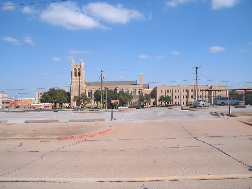 Wichita Falls, TX : Part of downtown