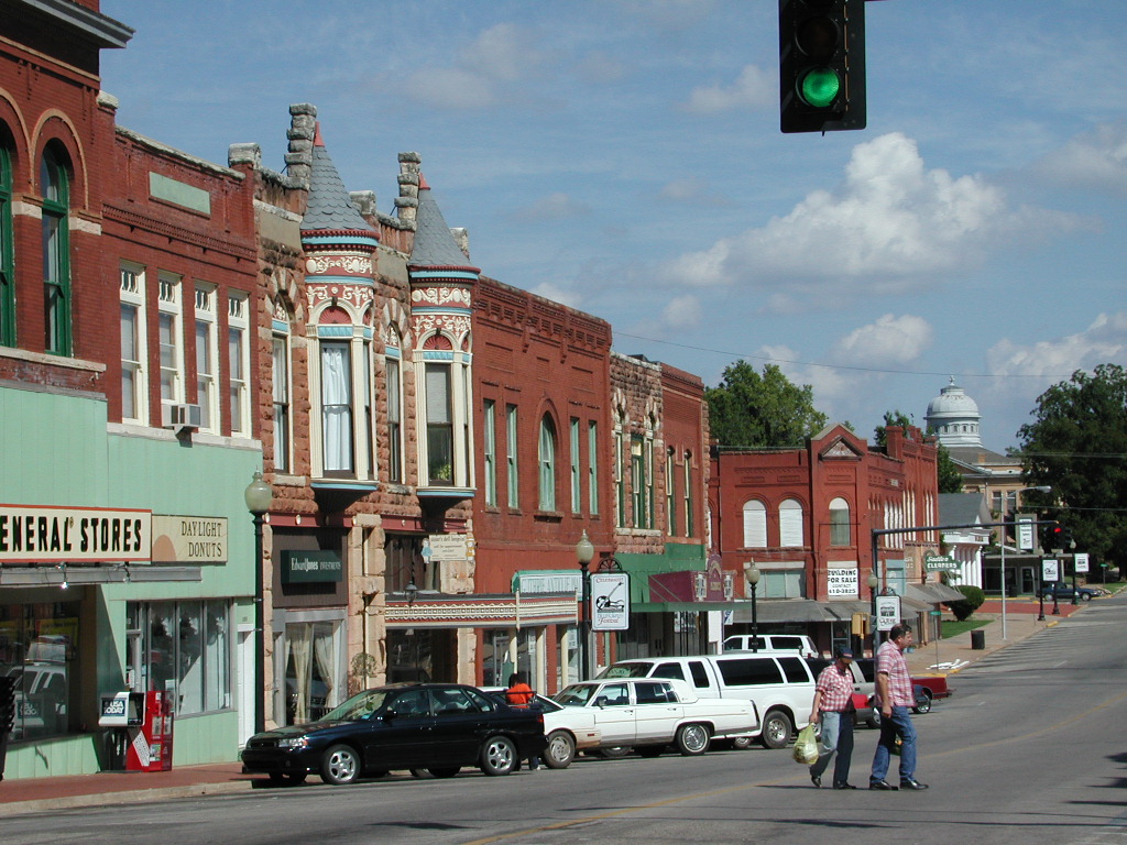 Guthrie, OK: Downtown Guthrie