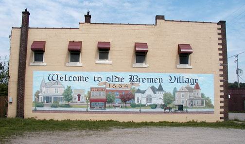 Bremen, OH : Bremen Downtown Mural