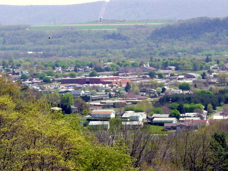Berwick, PA: View of high school