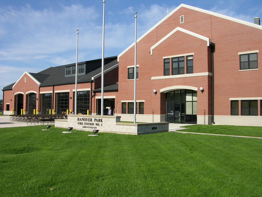 Hanover Park, IL : Hanover Park Headquarter Fire Station photo, picture