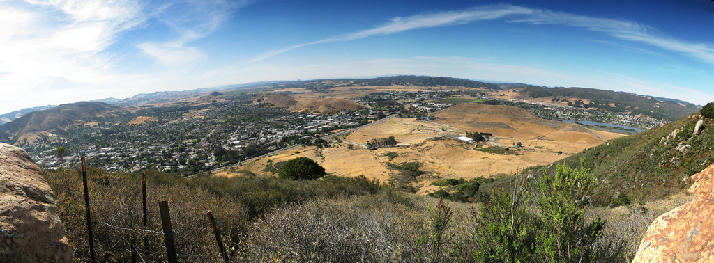 San Luis Obispo, CA: SLO from Cerro San Luis Obispo (Madonna Mountain)
