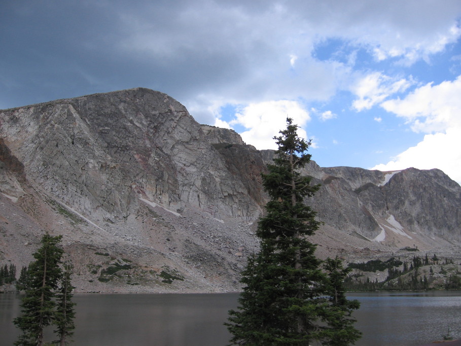 Laramie, WY: Snowy Range Mountains near Laramie