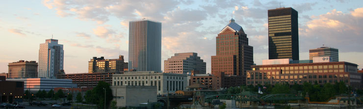 Rochester, NY: Downtown Rochester skyline