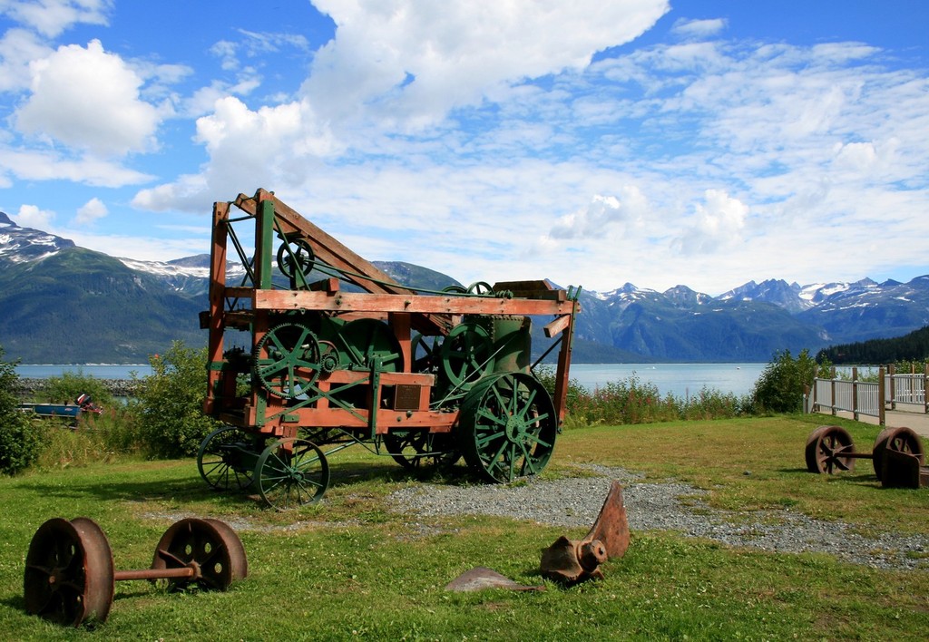 Haines, AK Mining Equipment.... photo, picture, image (Alaska) at