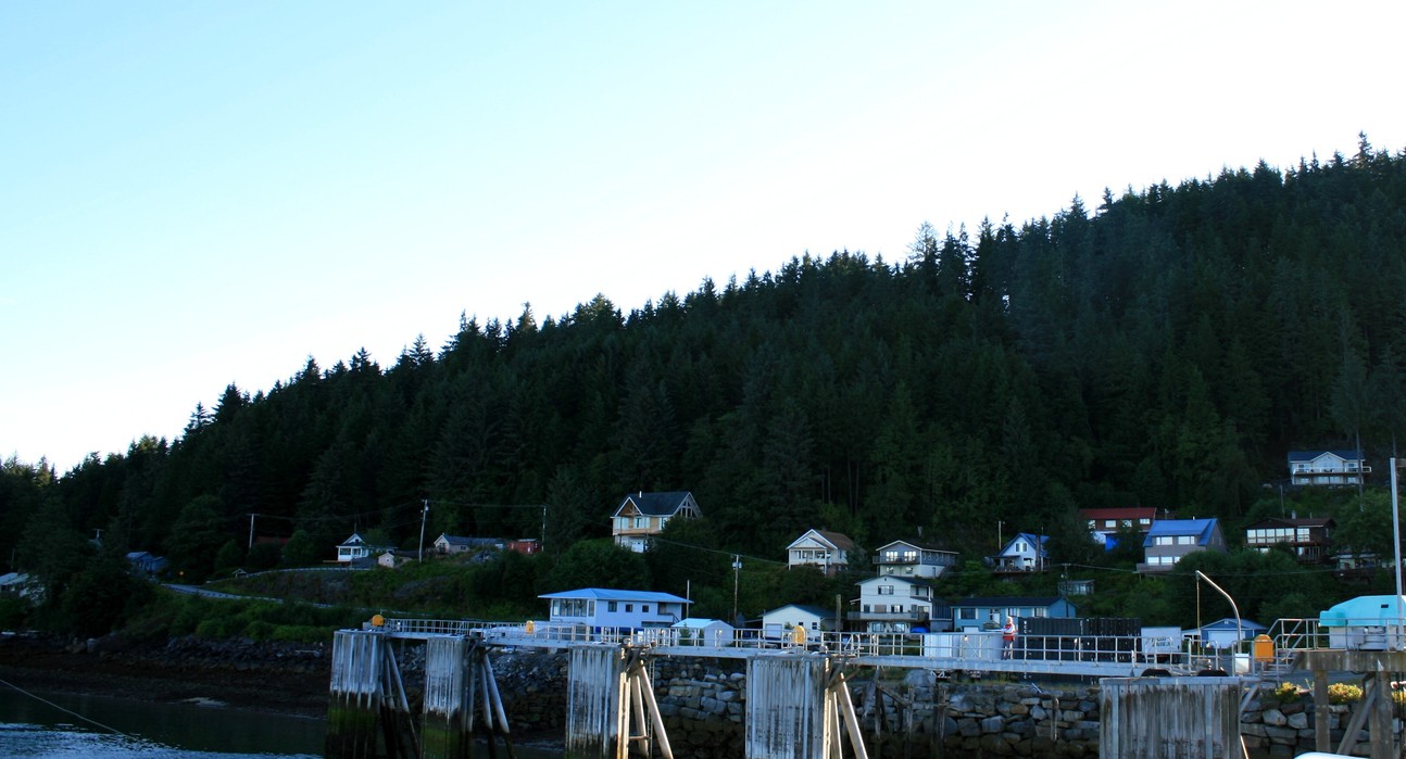 Wrangell, AK Hillside Homes..... photo, picture, image (Alaska) at