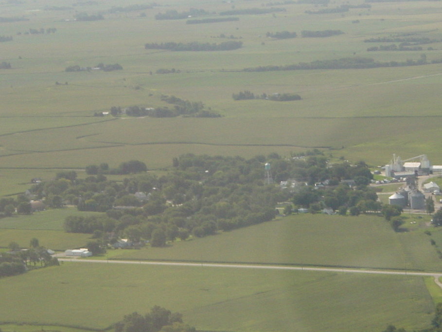Rowan, IA: Aerial View of Rowan