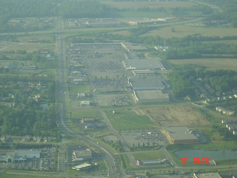Bellbrook, OH: View Of The Shopping Strip (Bellbrook Sugarcreek TWP.)