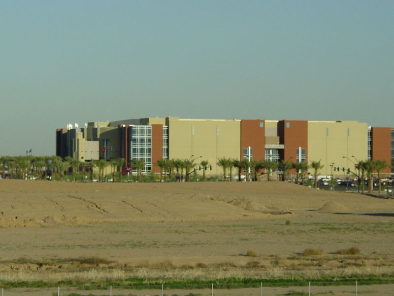 Glendale, AZ: Jobing.com Arena - Home of the Phoenix Coyotes (July 2006; 112F)