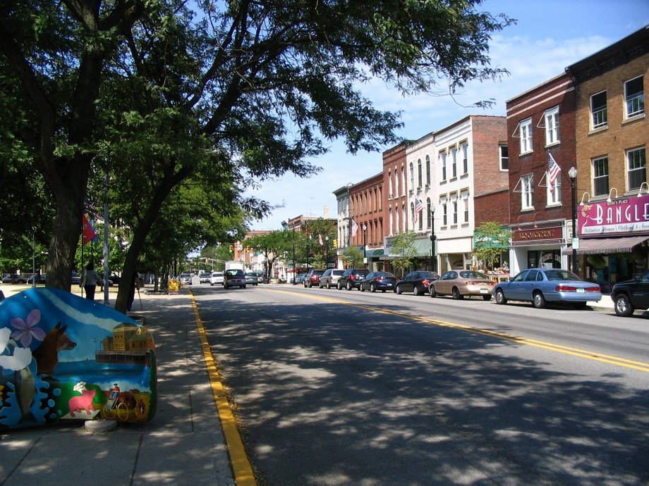 Valparaiso, IN: Downtown in Summer of 2007