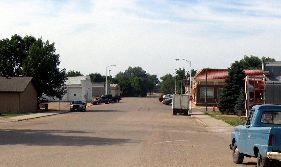 Humboldt, SD the main street photo, picture, image (South Dakota) at