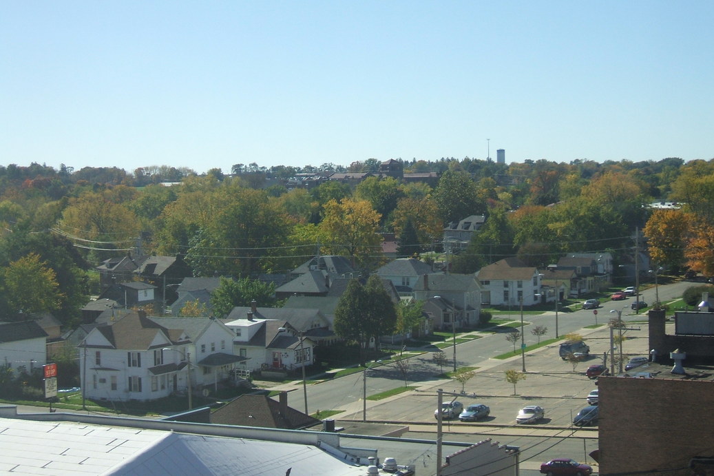 Freeport, IL: West from Downtown Freeport