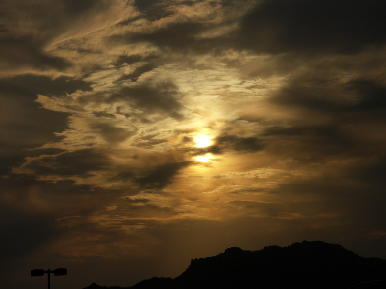 Prescott, AZ: Sunset over Northern Prescott