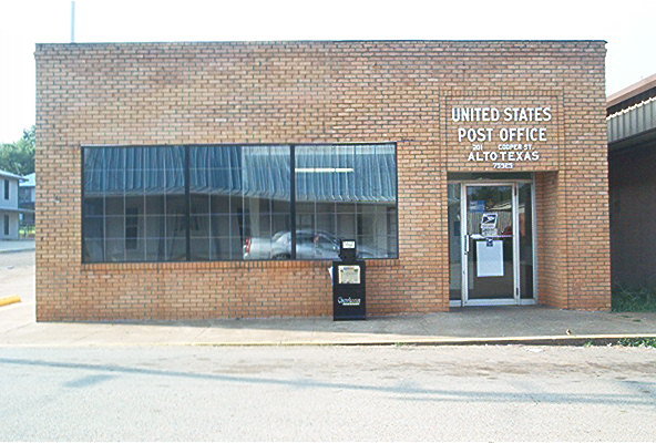 Alto, TX : Post Office in Alto Tx