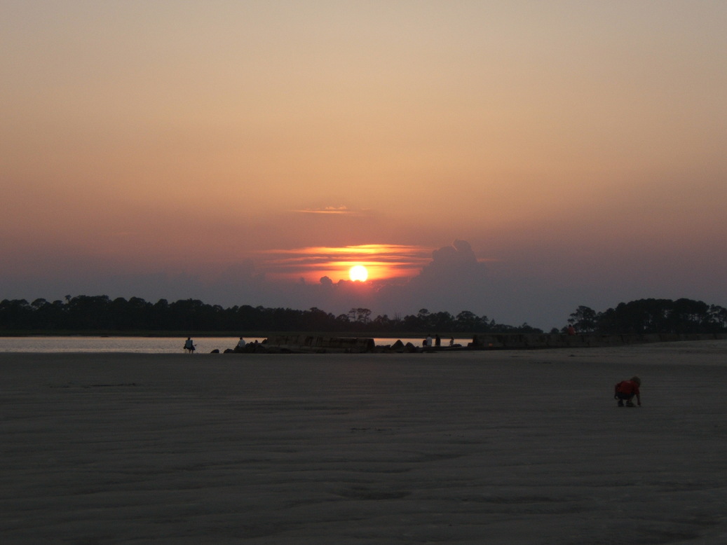 Tybee Island, GA : sunset