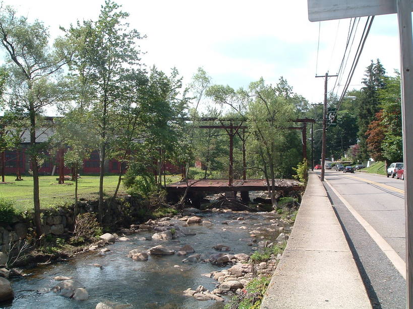 Weatherly, PA: The creek