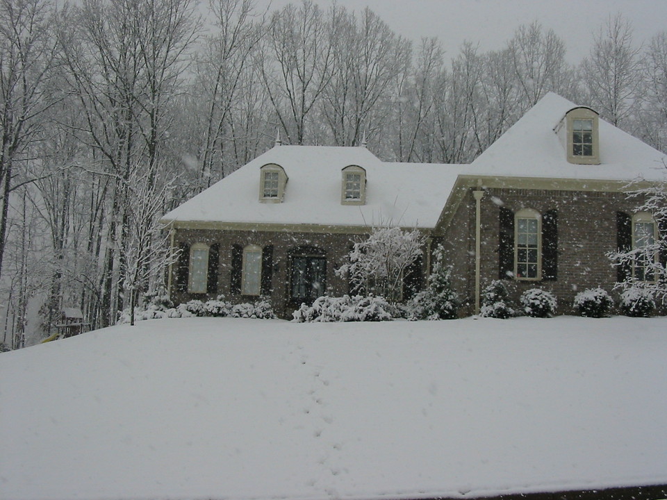 Lakeland, TN : winter wonderland in Lakeland