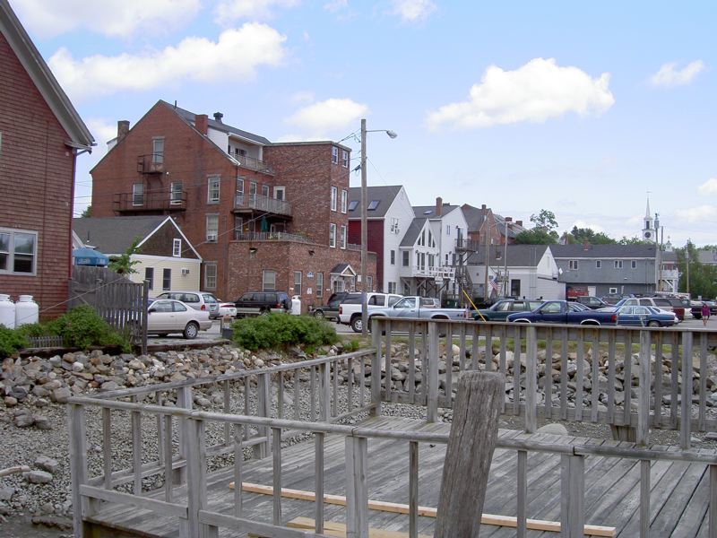 DamariscottaNewcastle, ME Damariscotta Harbor side of the main