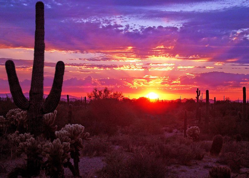 Phoenix, AZ: Sunrise in the Phoenix area