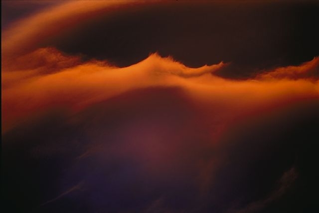 Sun City, AZ: One of a series of a Sun Set reflecting the clouds over the Ocean of Ocean City Md.