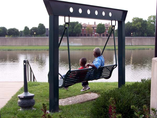 Dayton, OH : Riverscape Park downtown 3