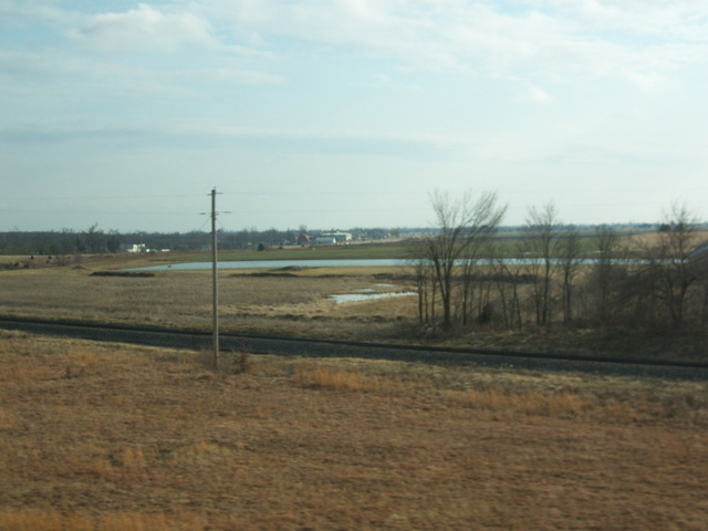 Lamar Heights, MO: From Hwy 160 Looking South Towards Hwy 71