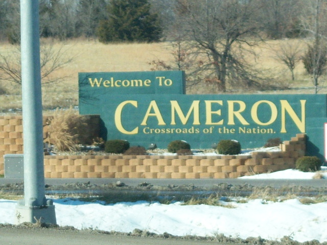 Cameron, MO: Cameron Sign