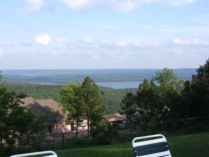 Fairfield Bay, AR: Lake View from Bay View Club Pool