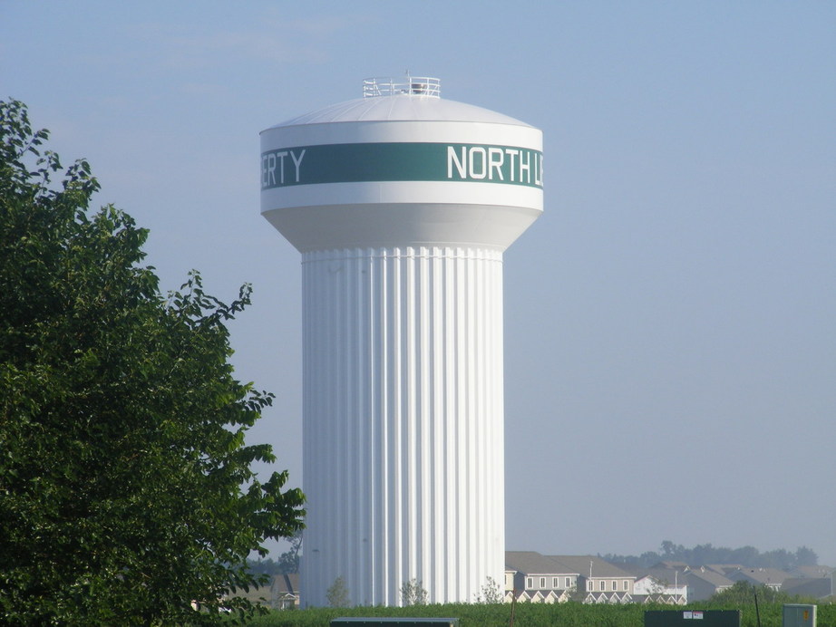North Liberty, IA: North Liberty water tower