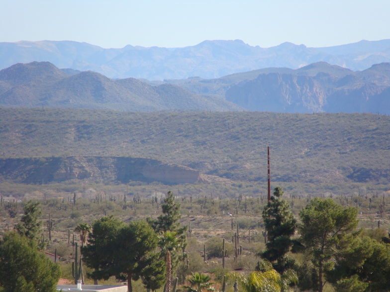 Fountain Hills, AZ: view from desert canyon golf course