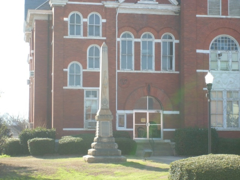 Talbotton, GA Confederate Memorial Talbot County Courthouse photo