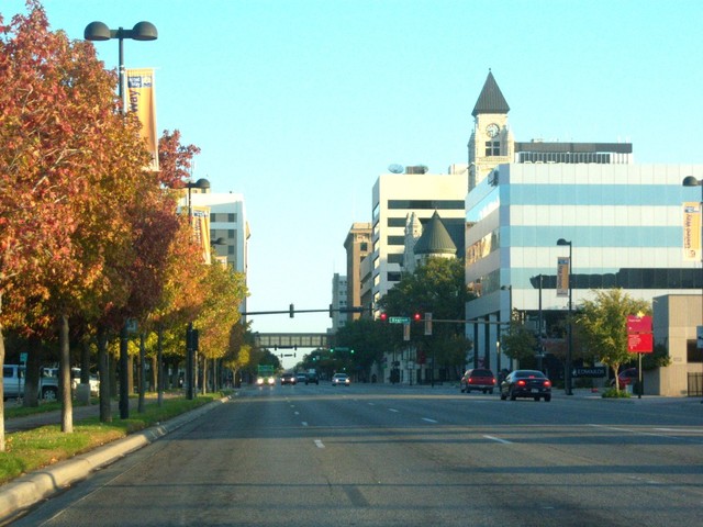 Wichita, KS: Main Street in Downtown Wichita