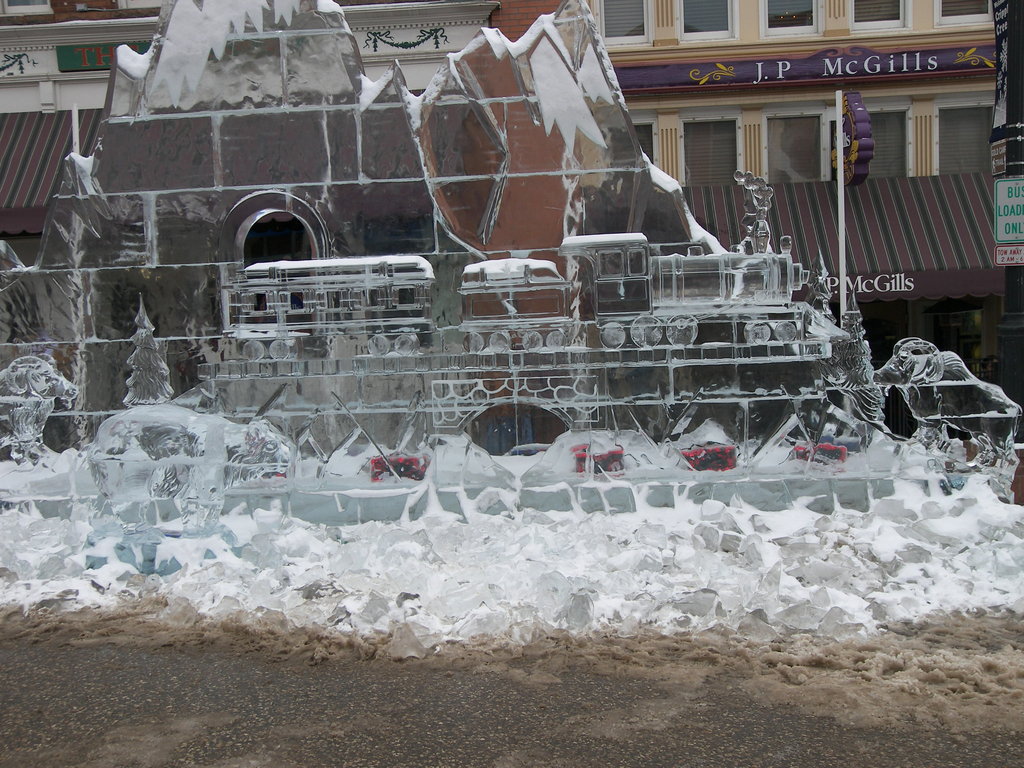 Cripple Creek, CO : Ice Sculpter MARCH 2008