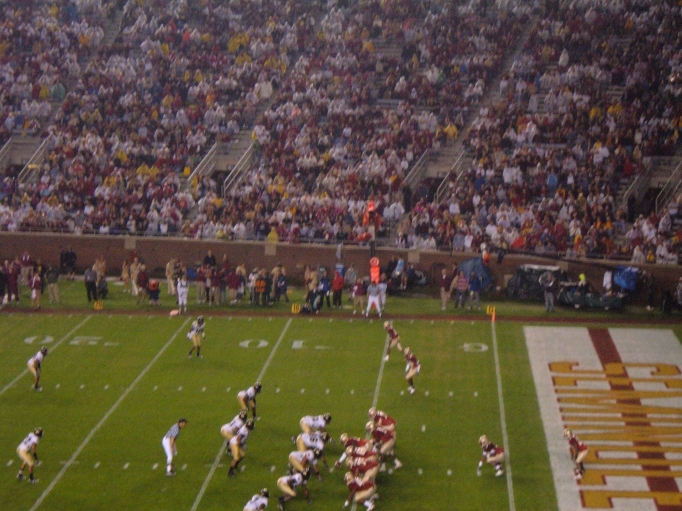 Tallahassee, FL : Noles game inside of Doak Campbell Stadium