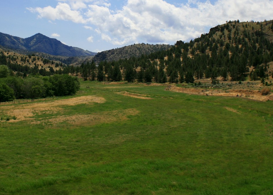 Dayville, OR : Bottom Land just south of Dayville...