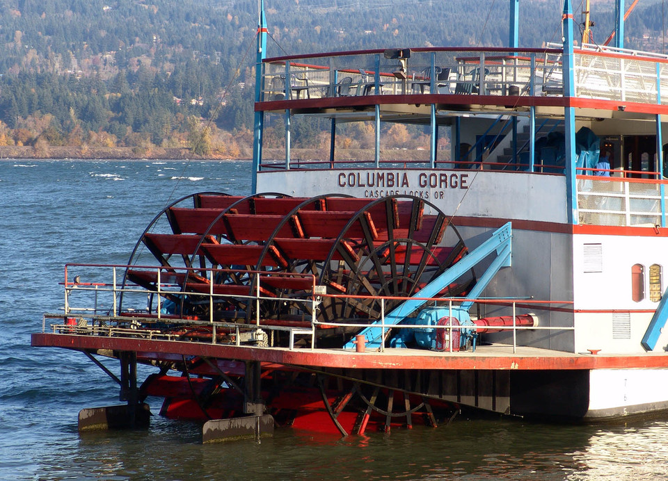 Cascade Locks, OR : Sternwheeler Columbia Gorge, Marina Park, Cascade Locks