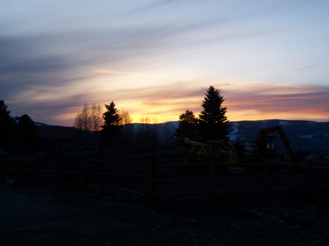 Granby, CO : May 2008 Sunset