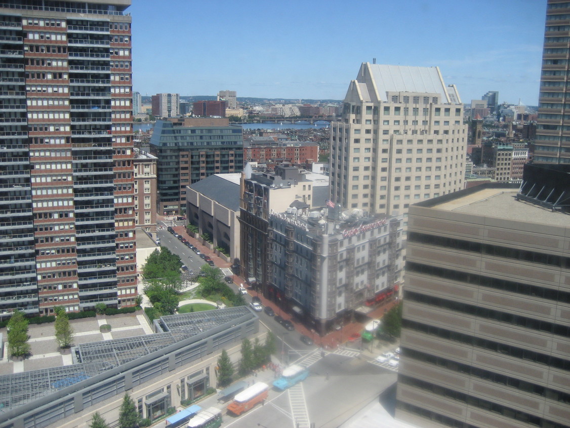 Boston, MA: View from the Boston Marriott Copley Place